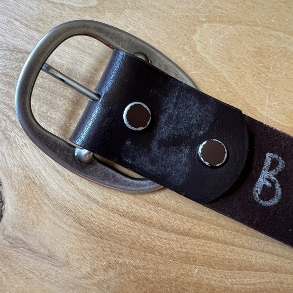 B LOW THE BELT STUDDED BEADED LEATHER WOMENS SMALL WESTERN VTG INSPIRED Y2K BOHO - Picture 8 of 11